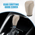Gear Shifting Knob Cover Automatic Transmission Lever Trim for Nissan Murano 2009-2013 Faux Leather Beige...