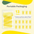 Yellow Plastic Spoons Heavy Duty, Disposable Party Supplies 104 PCS...