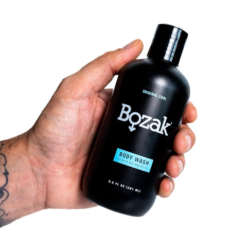 Bozak Cooling Body Wash - Ideal for Men and Women, Revitalizing Formula For Odor Defense and Skin Moisturizing, Soothes Jock Itch, Athletes Foot, ...