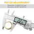Digital Caliper, Sangabery 6 inch Stainless Steel Caliper Measuring Tool with Inch/Metric/Fractions Conversion and Large LCD Display, Perfect for ...