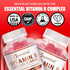 O NUTRITIONS Vitamin B Complex Vegan Gummies with Vitamin B12, B7 as Biotin, B6, B3 as Niacin, B5, B6, B8, B9 as Folate for Stress, Energy and Hea...