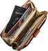 Women Wristlet Wallet with Cell Phone Holder Zip Around Handbag …...
