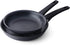 CUISIPRO Soft Touch Non-stick Aluminum Fry Pan, 2piece Set - 1.25qt/8"diam and 2.25qt/9.5"diam...