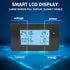 DC Multifunction Monitor Meter,6-200V,0-100A,LCD Display Digital Current Voltage Solar Power Meter Multimeter Ammeter Voltmeter...