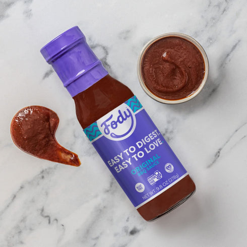 Fody Foods Original BBQ Sauce, Low Fodmap Certified, Sensitive Recipe, Gut & IBS Friendly, 9.8oz, Packaging May Vary...