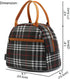 FlowFly Insulated Lunch Cooler Bag - Tote Bag Organizer for Women/Men, W&B...