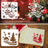 Christmas Stencils for Painting, Drawing Stencils for Christmas Craft Supplies Card Making Kit for Adults, Christmas Holiday Stencils for Spraying...