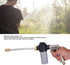 Garden Hose Spray Cleaning Tool, Rotatable High Pressure Water Adjustable Household Oxidation Resistant Flexible for Watering for 1/2in Pipe...