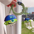 3D Cute Cartoon Charger Protector Case - Compatible for Apple 20W USB-C Power Adapter and Lightning Cable (Green Hat Mike)...