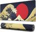 Ovenbird Extended Gaming Computer Mouse Pad, Large Black Red Mouse Pad for Desk, Cute Anime Japanese Great Wave Desk Pad for Keyboard and Mouse, R...