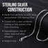 Bracelet Extender Silver - .925 Sterling Silver Necklace Extender Silver - Lobster Claw Clasps for Jewelry Making Finding Repair Kit Lobster Clasp...