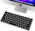 XSKN Arabic Language Ultra Thin Silicone Keyboard Skin Cover for Magic Keyboard 2015 Version (MLA22LL/A) with US Layout, (Black)...