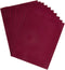 Hygloss Products Velour Paper - Soft, Velvety Surface Works With Printers – Burgundy, 8-1/2 x 11 Inches - 10 Pack...