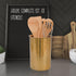 Darware Hammered Gold Kitchen Utensil Holder / 7-Inch Tool Caddy, Store All Your Wooden Spoons, Spatulas, & More...