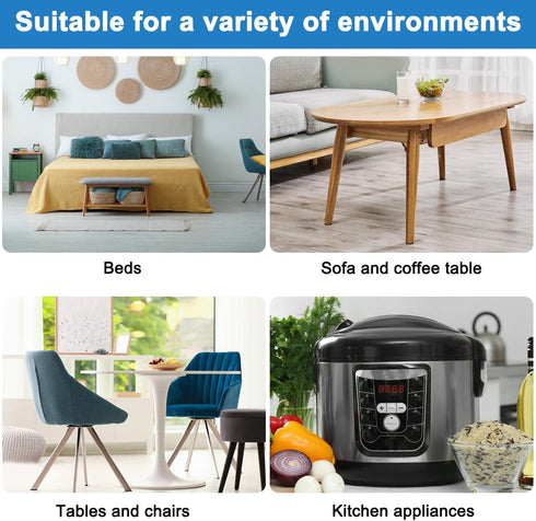 36pcs Kitchen Appliance Sliders,SonKu Countertop Appliance Slider,Slider for Kitchen Appliances,Small Appliance Slider Easy to MovIing & Space Sav...