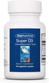 Allergy Research Group Super D3 Dietary Supplement - Bone & Immune Support, Cholecalciferol with C & E, Vegetarian Capsules, Gluten Free - 60 Coun...