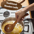 Wooden Ladle. Long Handle Ladle Utensils for Soup.for Kitchen Cookware, Cooking Ladle Spoon 10 inch Serving Spoon...