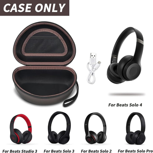 COMECASE Travel Hard Carrying Case Compatible with Beats Solo 4/ for Beats Studio Pro/for Beats Solo3/ for Beats Studio3/ for Beats Solo2/ for Bea...