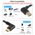 SinLoon 90 Degree USB Type C Spring Cable 5Gbps Retractable USB3.0 to USB C Charging Cable and Data Transfer for Phone, Tablet, Other USB C Device...