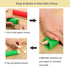2 Set Peeler Silicone Easy Roll Tube Useful Garlic Odorfree Kitchen Tool (Red,Black)...