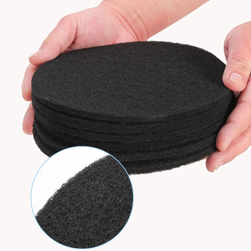 Charcoal Filters for Kitchen Compost Bin, 6 Pack Filters for Compost Pails Countertop Bin Replacement, Activated Charcoal Home Bucket Refill Sets,...
