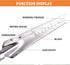 SHANFEEK Weed Puller Crack Weeder Weed Remover Tool for Yard Hoe Gardening Tools Stainless Steel One-Piece Molding (I-Type)...