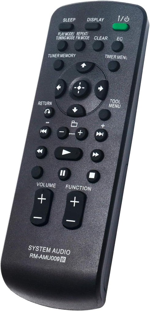RM-AMU009 Remote fit for Sony Mini Hi-Fi Component System MHC-EC609iP CMT-CX4iP CMT-MX500i MHC-EC709iP MHC-EC909iP MHC-EC79i CMT-LX20i MHC-EC69i M...