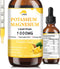 Potassium Magnesium Citrate Supplement,Magnesium Liquid Drops 1000mg with Magnesium Glycinate, Support Calm & Bone & Muscle & Immune Health (Pinea...