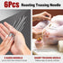Meat Trussing Needles, Roasting Trussing Needles for Lacing Roast Turkey, Chicken, Pork Skin, Whole Hog, Lamb, and Rotisserie Pig; Two of Each Siz...