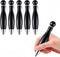 Short Fat Pens Ergonomic Mini Pens For Tremor Arthritis Handicap Parkinson 5pcs Black Mini Pen Elegant Fat Pens...