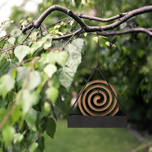 Mosquito Coil Holder, Iron Mosquito Coil Holder (Triangle)...