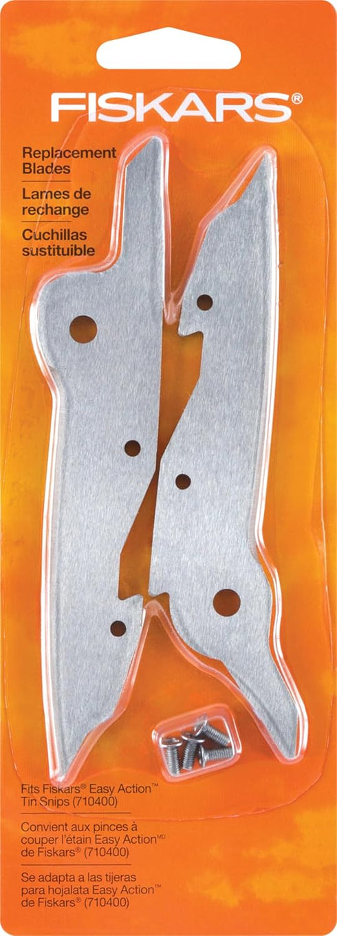 FISKARS PowerArc Easy Action Aluminum Tin Snips Replacement Blades - Building and Construction Tools...