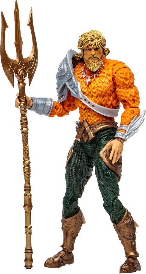 McFarlane Toys DC Direct Page Punchers Aquaman 7in Action Figure with Aquaman Comic...