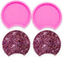 2 Pcs Shiny Mouse Ear Shape Decorative Headband Resin Molds DIY Epoxy Craft Jewellery, Cake Decoration Chocolate Fondant Mould (DY0381+DY0381)...