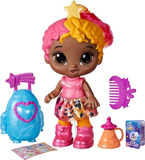 Baby Alive Star Besties Doll, Bright Bella, 8-inch Space-Themed Doll for 3 Year Old Girls and Boys and Up, Accessories...