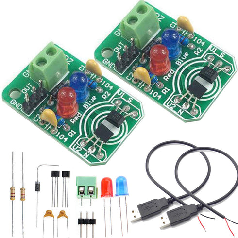 DC 4.5-24V Hall Magnetic Induction Module Electronics Module Parts Magnetic Induction Sensor South and North Pole Detection Resolver for Home, Off...