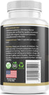 Tremella Mushroom Extract Supplement - Organic Skin Supplement - Compressed Snow Mushroom Powder Capsules - 25% Beta Glucan Content, Vegan & GMO F...