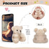 6 Pieces Mini Bear Plush Stuffed 4 Inch Small Bear Bulk Animal Toys for Baby Shower Party Favors Tiny Soft Bear Doll Gifts for Graduation Keychain...