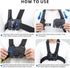 TELESIN Quick Release Chest Strap Mount, Mobile Phone Adjustable Chest Mount Harness for GoPro Camera, Action Camera, iPhone 13 12 11 Pro,Vlog/POV...