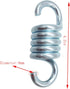 2pcs 4inches Hammock Chair Spring Heavy Duty Spring for Porch Swings Hanging Chairs and Hanging Swing ?600lbs/pcs Weight Capacity...