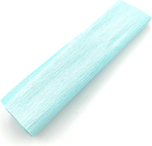 YOOGCORETT 2 Rolls Aquamarine Crepe Paper Streamers Party Decorations for Wedding, Birthday, Holiday, Christmas Ornament Flower Making and DIY Sup...