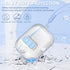 AirPods Pro 2nd/1st Generation Case Cover with Cleaner Kit, Auto Snap Switch Secure Lock Clip Transparent Airpods Pro Case,Compatible with MagSafe...