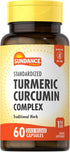 Turmeric Curcumin Complex | 60 Quick Release Capsules | Traditional Herbal Supplement | Non-GMO and Gluten Free Formula | by Sundance...