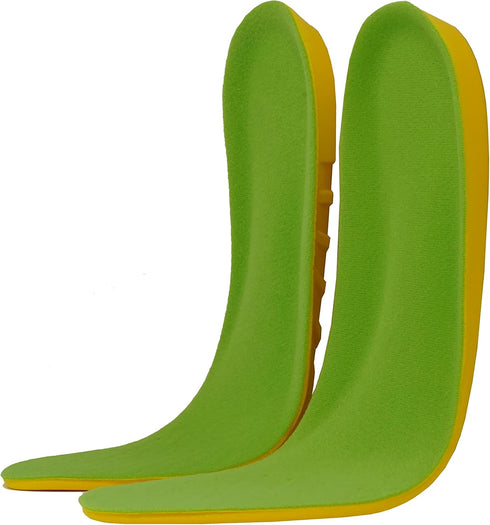 1 Pair Wide Fit Insoles Plantar Fasciitis Orthotics PU Memory Foam Comfort Shoe Inserts for Men and Women, Cushioned Arch Support, Shock Absorptio...