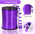 Purple Ribbon, 500 Yard Dark Purple Curling Ribbon, Metallic Shiny Curling Ribbon for Gift Wrapping, Balloon Ribbon, Balloon String, Curly Ribbon ...