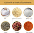 Stainless Steel Gold Seasoning Pot, Spice Salt Sugar Pepper Container Jar with Lid Storage Storage Box Suitable for Kitchen (Gold)...