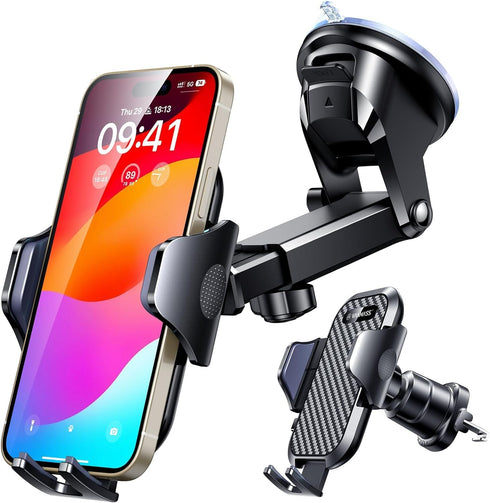 VANMASS ?2024 Newest & Strongest Military-Grade Cert Car Phone Holder Mount?Over 60LBS Suction? Dashboard Windshield Cell Automobile Cradles Truck...