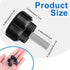 10 PCS M4 Thumb Screws, M4 X 10mm Screws, Monitor Mount Screws Knurled Thumbscrews with Carbon Steel Thread, Mechanical Door Fastening Elements, C...
