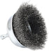 Forney 72731 Wire Cup Brush, Coarse Crimped with 1/4-Inch Hex Shank, 3-Inch-by-.012-Inch, 1 Pack , Metal Grey...