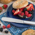Rada Cutlery Super Spreader Knife (R113), 5.38" Stainless Steel Hollow Ground Blade, Made in USA, Silver Handle...